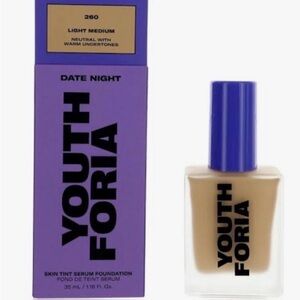 Youth Foria Date Night Skin Tint Foundation 260- Light Medium
